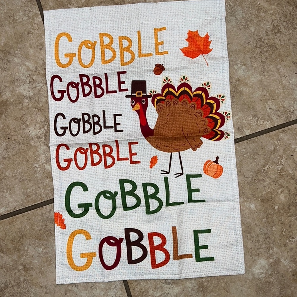New Thanksgiving Garden Flag